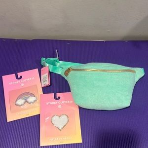 NWT Stony Cover Target Belt Bag WITH PATCHES